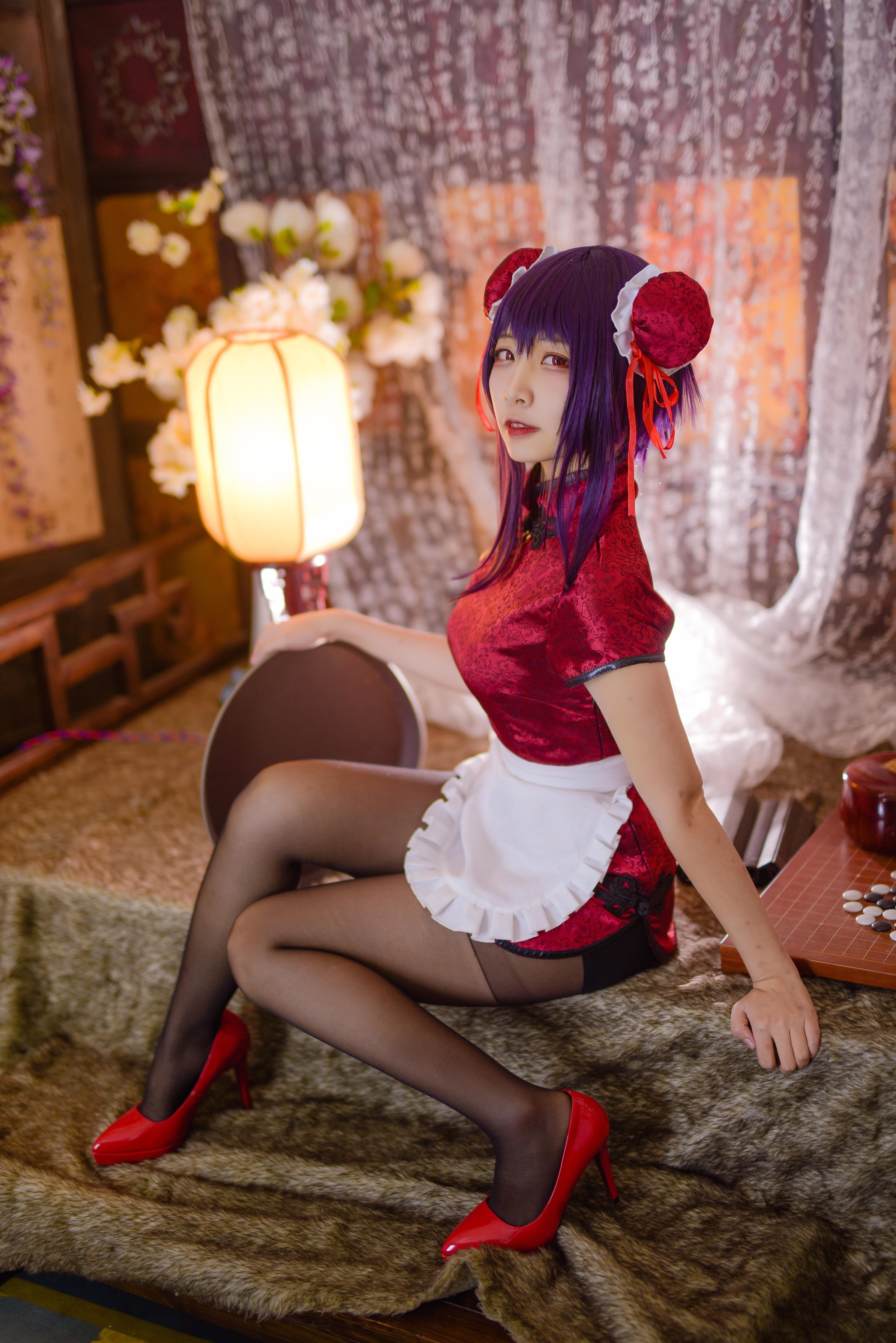 图片[1]-二佐Nisa – NO.044 二佐 旗袍本 女主学姐旗袍 [31P]-XikXak